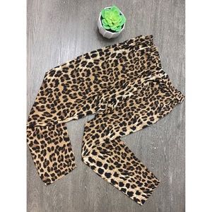 Cheetah pants